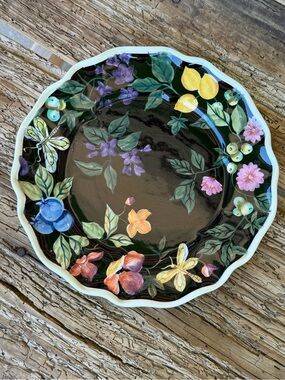 TRACY‎ PORTER Jardiniere Collection Rare Salad Plate